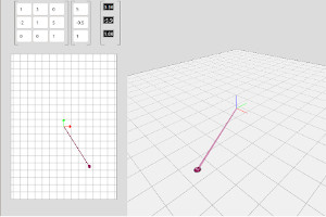 Matrices de transformación homogénea (3D a plano 2D)